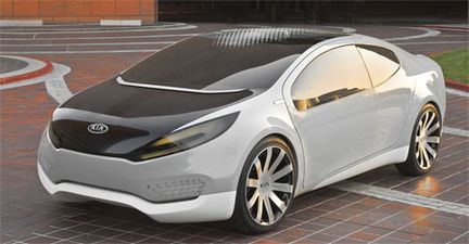 Kia Ray - laddhybrid med framtidsmaterial