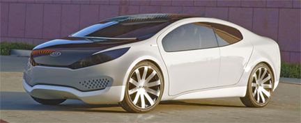 Kia Ray - laddhybrid med framtidsmaterial
