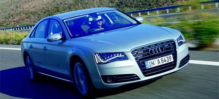 Audi A8: Lyckad lyxbil