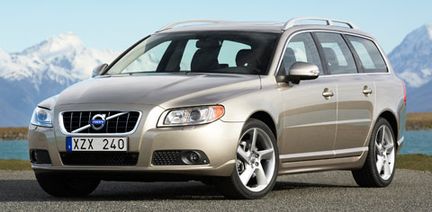 Volvo: V70 och S80 - under 120 gram!