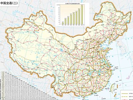 Snart har Kina mest motorväg i världen