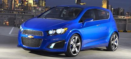 Chevrolet Aveo RS visar vad som kommer