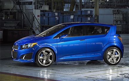 Chevrolet Aveo RS visar vad som kommer