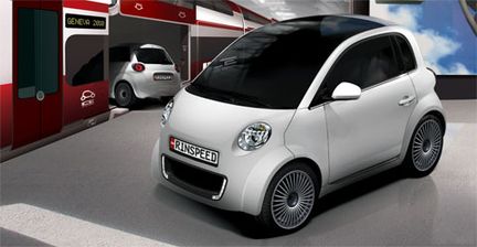 Rinspeeds koncept går som tåget