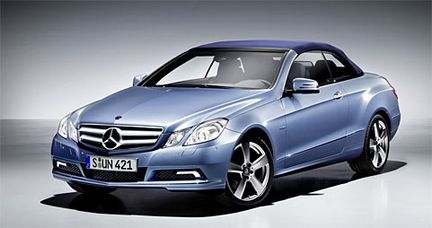 Mercedes E-klass Cabrio - året runt bilen
