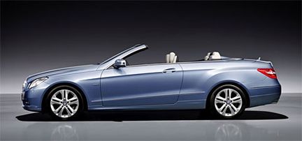 Mercedes E-klass Cabrio - året runt bilen