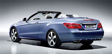 Mercedes E-klass Cabrio - året runt bilen