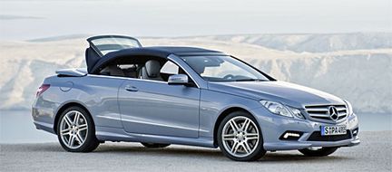 Mercedes E-klass Cabrio - året runt bilen
