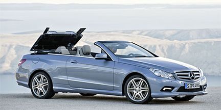 Mercedes E-klass Cabrio - året runt bilen