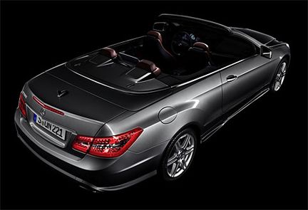 Mercedes E-klass Cabrio - året runt bilen