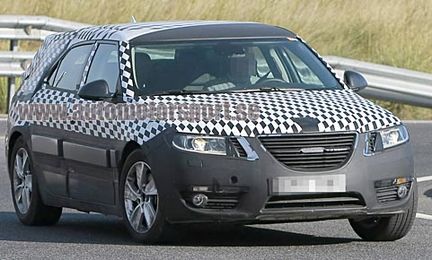 Saab 9-5 Sportcombi - avslöjad på bild