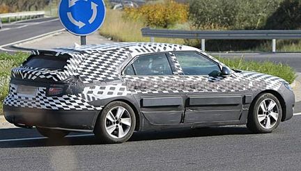 Saab 9-5 Sportcombi - avslöjad på bild