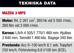 Mazda 3 MPS: Vild - men vacker?