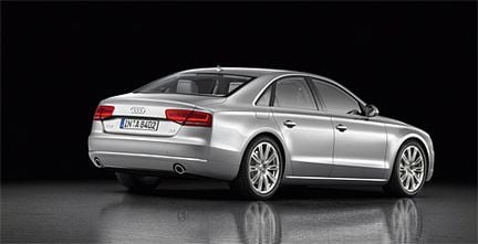 Nya Audi A8 - eller är det en A4?