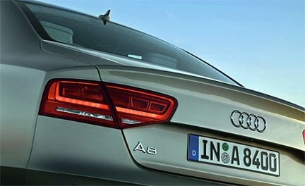 Nya Audi A8 - eller är det en A4?