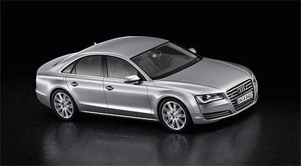 Nya Audi A8 - eller är det en A4?