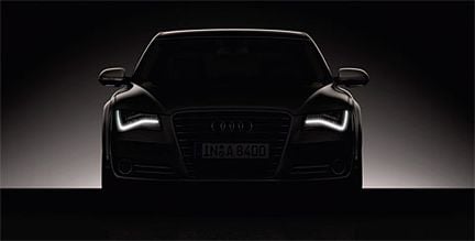Nya Audi A8 - eller är det en A4?
