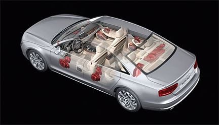 Nya Audi A8 - eller är det en A4?