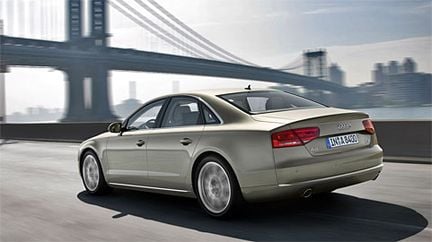 Nya Audi A8 - eller är det en A4?