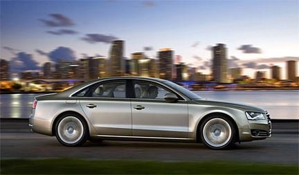 Nya Audi A8 - eller är det en A4?