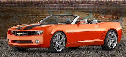 Camaro Convertible bekräftad - kommer 2011
