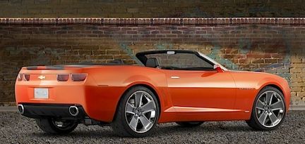 Camaro Convertible bekräftad - kommer 2011