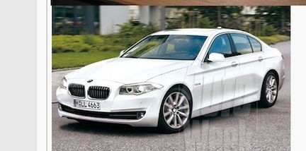 BMW 5-serie avslöjad - en dag för tidigt