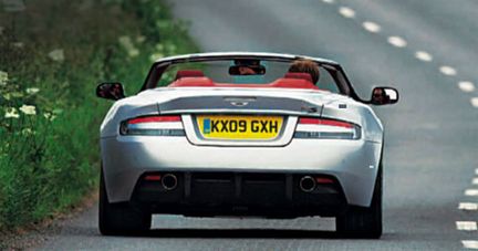 Aston Martin DBS Volante: Övfre stratosfären