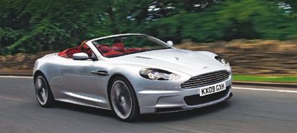 Aston Martin DBS Volante: Övfre stratosfären