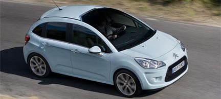 Citroën C3: Fin utsikt