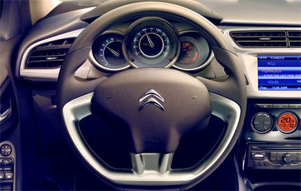 Citroën C3: Fin utsikt