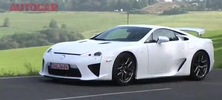 Lexus LFA - provkörd av Autocar