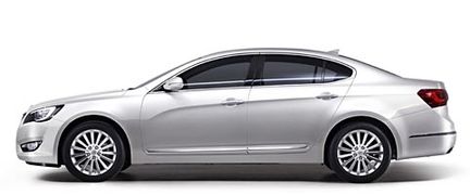 Kia Cadenza begår smygpremiär