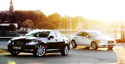 Jaguar XF och Volvo S80: Andra chansen