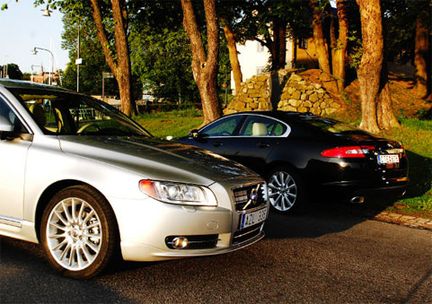 Jaguar XF och Volvo S80: Andra chansen
