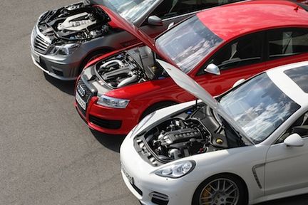 Porsche Panamera Turbo mot Audi RS6 & Mercedes E 63 AMG