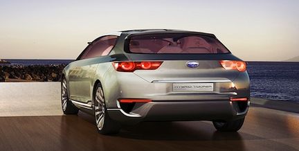 Subaru Hybrid Tourer - nya bilder