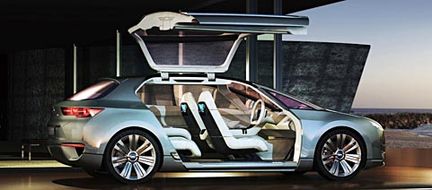 Subaru Hybrid Tourer - nya bilder