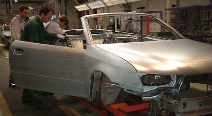Magna bygger sin sista Saab-cab