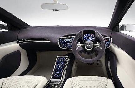 Mitsubishi visar en laddhybrid-suv