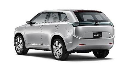 Mitsubishi visar en laddhybrid-suv