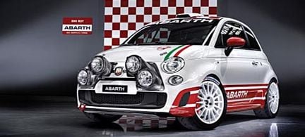 Abarth 500 R3T - redo för rallyskogen