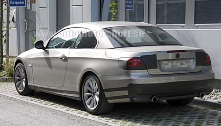 BMW 3-serie Cabrio facelift avslöjat