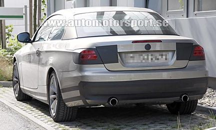 BMW 3-serie Cabrio facelift avslöjat