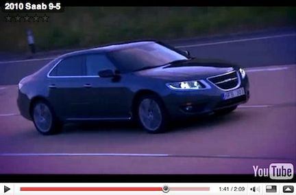 Bild-frosseri: Nya Saab 9-5