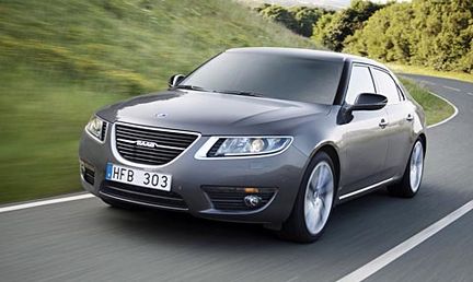 Bild-frosseri: Nya Saab 9-5