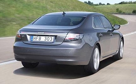 Bild-frosseri: Nya Saab 9-5