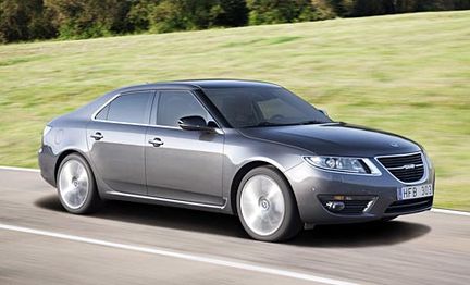 Bild-frosseri: Nya Saab 9-5