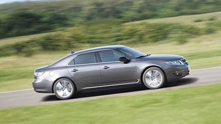 Bild-frosseri: Nya Saab 9-5
