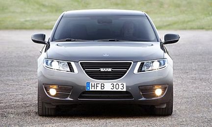 Bild-frosseri: Nya Saab 9-5